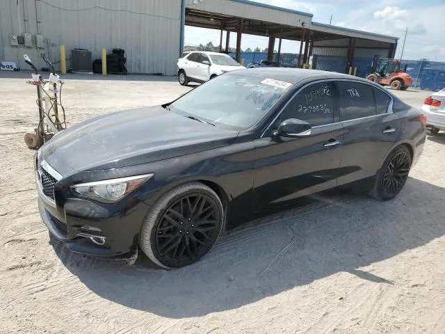 2017 INFINITI Q50 BASE VIN JN1CV7AR9HM682128 фото 1