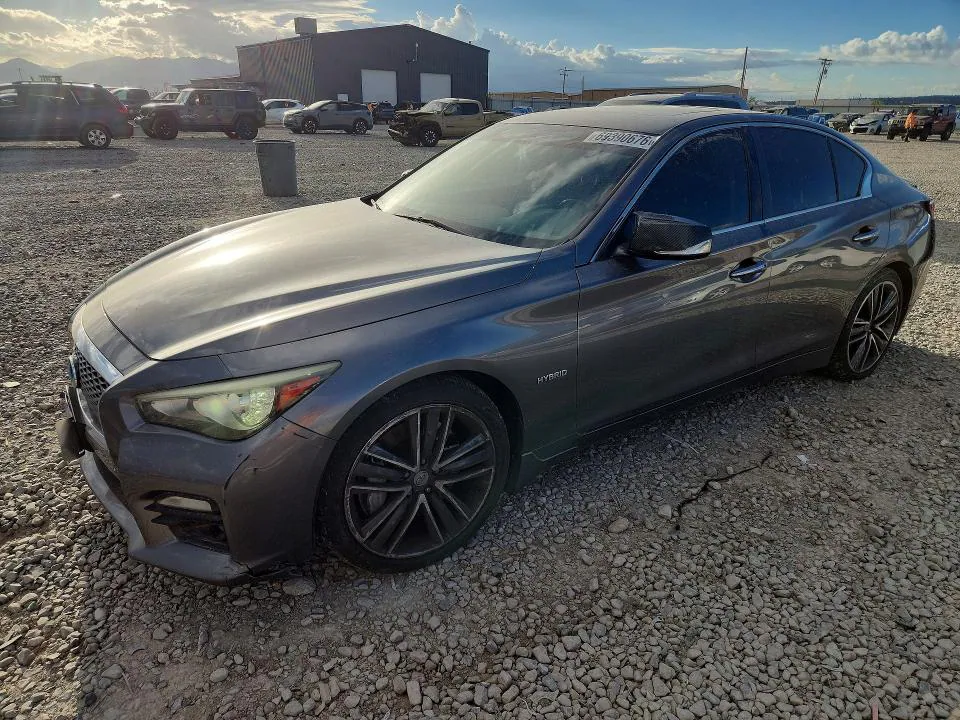 2014 INFINITI Q50 HYBRID VIN JN1AV7AR4EM703356 фото 1