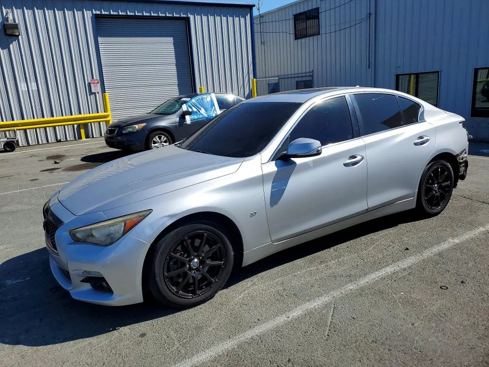 2014 Infiniti Q50 VIN JN1BV7AP2EM683854 фото 1