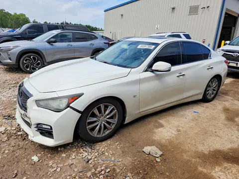 JN1BV7AR7EM689828 — 2014 Infiniti Q50, Передняя часть (Front End), фото до ремонта