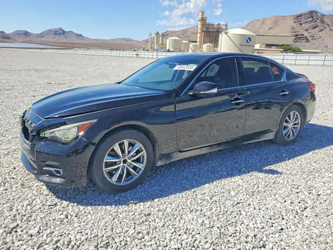 JN1BV7AP8EM671921 — 2014 Infiniti Q50, Передняя часть (Front End), фото до ремонта