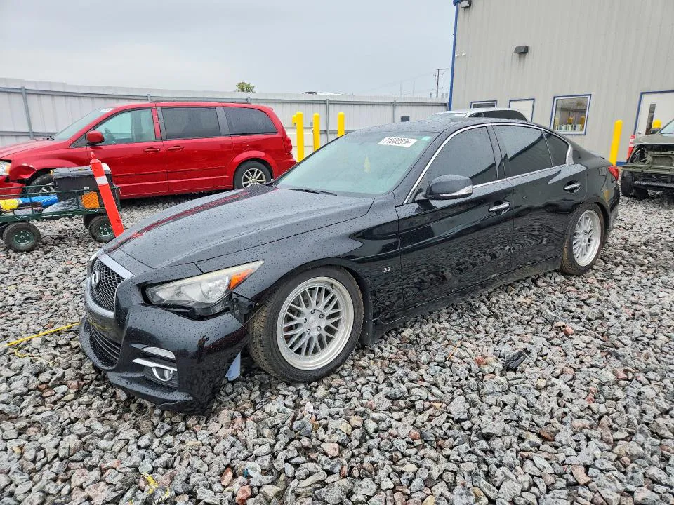 2014 INFINITI Q50 VIN JN1BV7AR2EM687937 фото 1