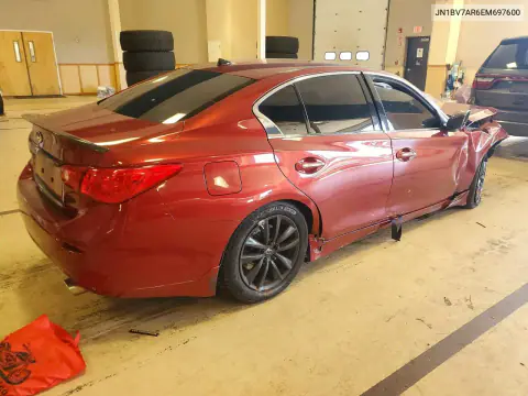 2014 Infiniti Q50 Premium VIN JN1BV7AR6EM697600 фото 3