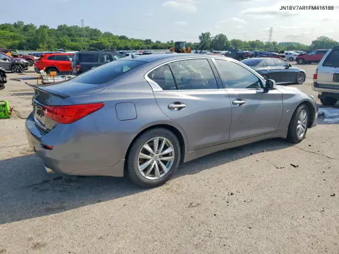2015 Infiniti Q50 Premium VIN JN1BV7AR1FM416188 фото 3
