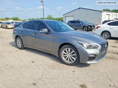 2015 Infiniti Q50 Premium VIN JN1BV7AR1FM416188 фото 4