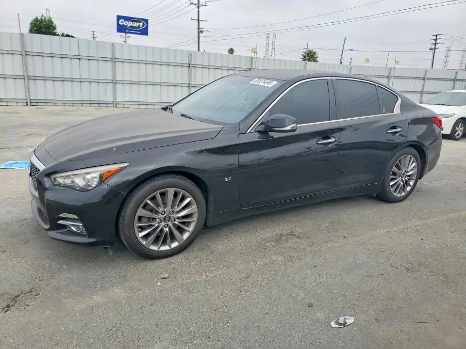 JN1BV7AP3FM337698 Infiniti Q50 2015 — повреждение Передняя часть, фото до ремонта