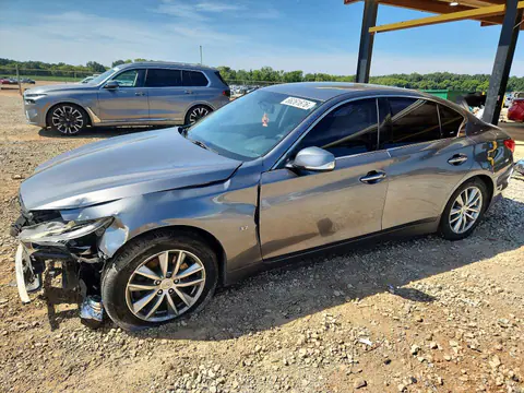 JN1BV7AR5FM421040 — 2015 Infiniti Q50, Передняя часть, фото до ремонта