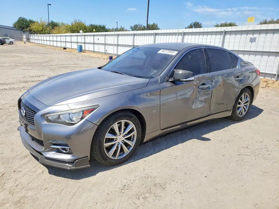 JN1BV7AP2FM341046 Infiniti Q50 2015 — повреждение Боковая часть, фото до ремонта