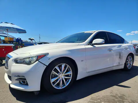 JN1BV7AP9FM353940 — 2015 Infiniti Q50, Боковая часть (Side), фото до ремонта