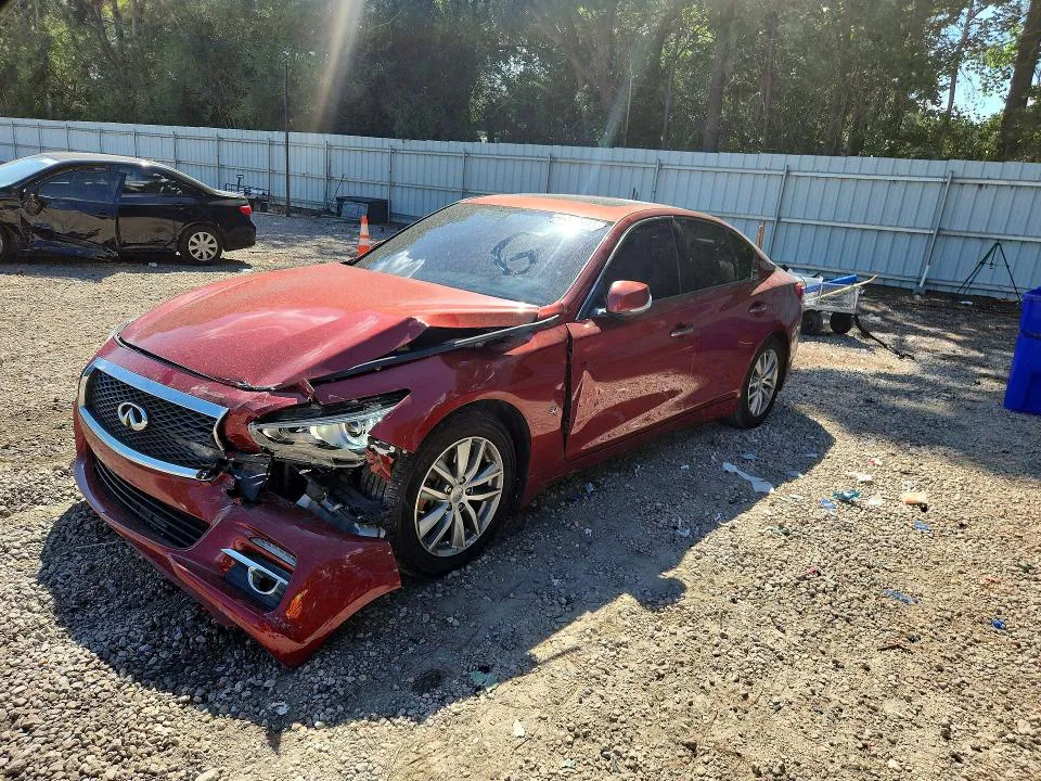 2015 INFINITI Q50 VIN JN1BV7AP6FM346721 фото 1