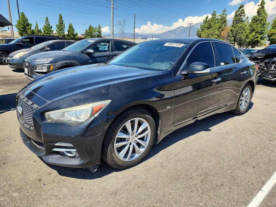 2015 INFINITI Q50 VIN JN1BV7AR9FM423440 фото 1
