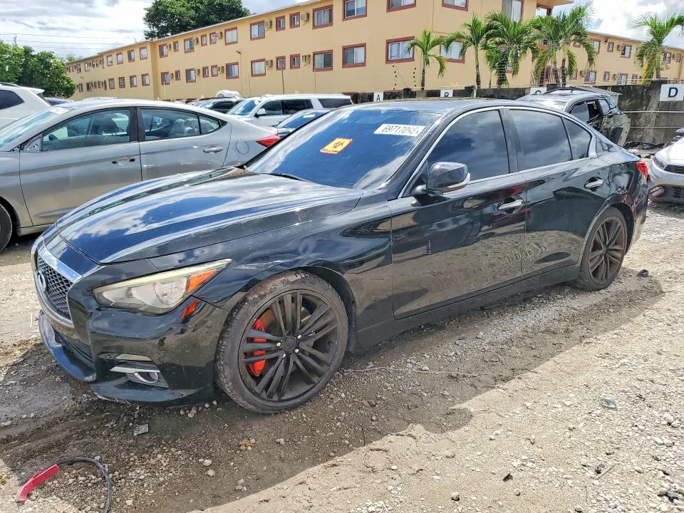 2015 INFINITI Q50 VIN JN1BV7AP8FM334845 фото 1