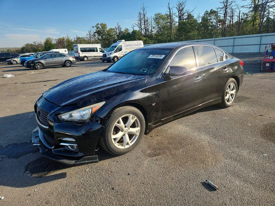 2015 INFINITI Q50 VIN JN1BV7AR9FM410588 фото 1