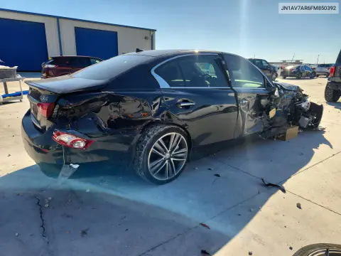 2015 Infiniti Q50 Hybrid Sport VIN JN1AV7AR6FM850392 фото 3