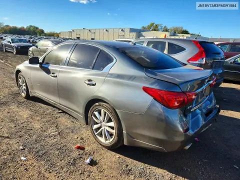 2015 Infiniti Q50 Premium VIN JN1BV7AR3FM391584 фото 2