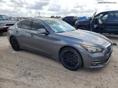 2015 Infiniti Q50 Premium VIN JN1BV7AP1FM351003 фото 4