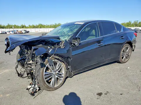 JN1AV7AP0GM490326 — 2016 Infiniti Q50, Передняя часть (Front End), фото до ремонта
