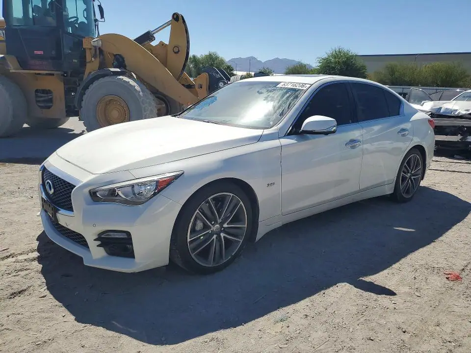 JN1EV7AP7GM301818 Infiniti Q50 2016 — повреждение Передняя часть, фото до ремонта