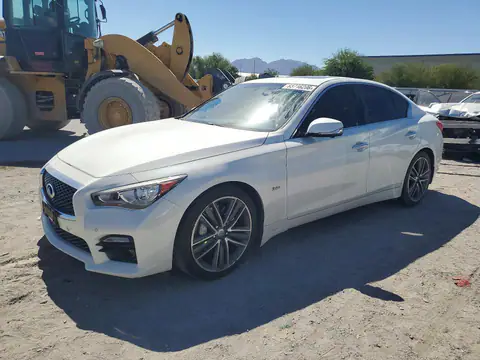 JN1EV7AP7GM301818 — 2016 Infiniti Q50, Передняя часть (Front End), фото до ремонта