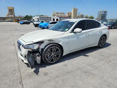 JN1EV7AP0GM301725 — 2016 Infiniti Q50, Передняя часть (Front End), фото до ремонта