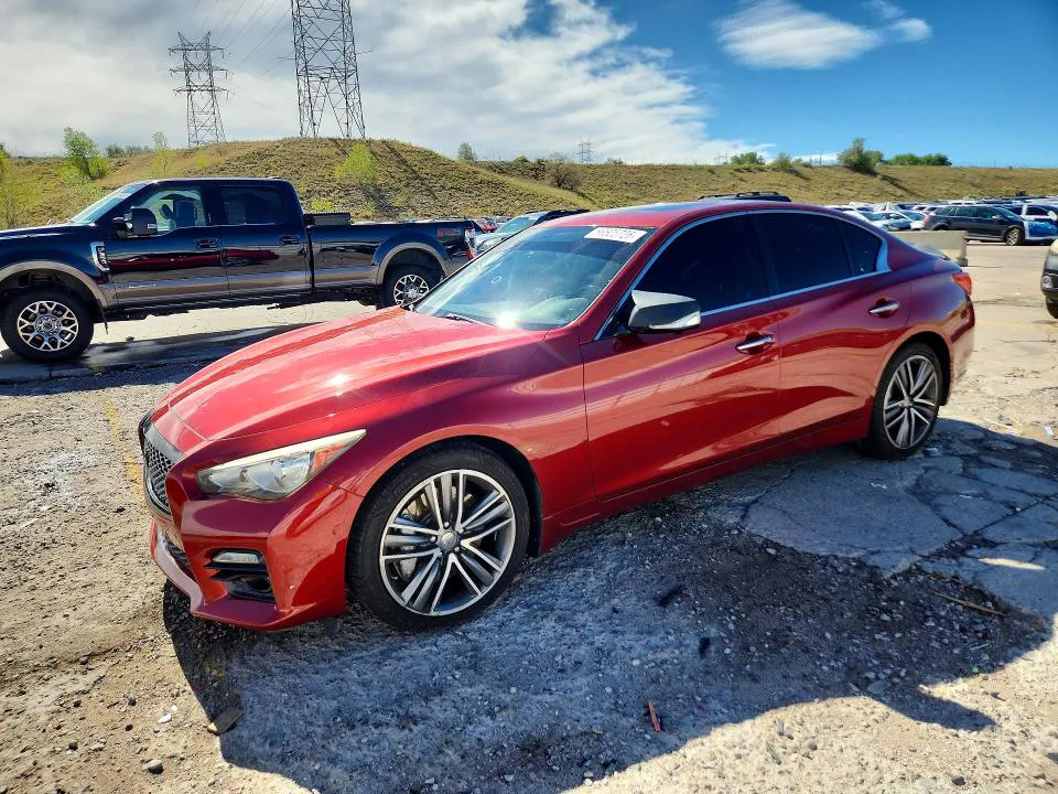 2016 INFINITI Q50 VIN JN1EV7AR9GM342789 фото 1