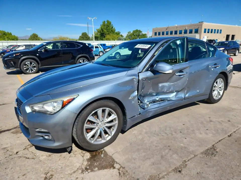 JN1EV7AR1GM341703 Infiniti Q50 2016 — повреждение Боковая часть, фото до ремонта