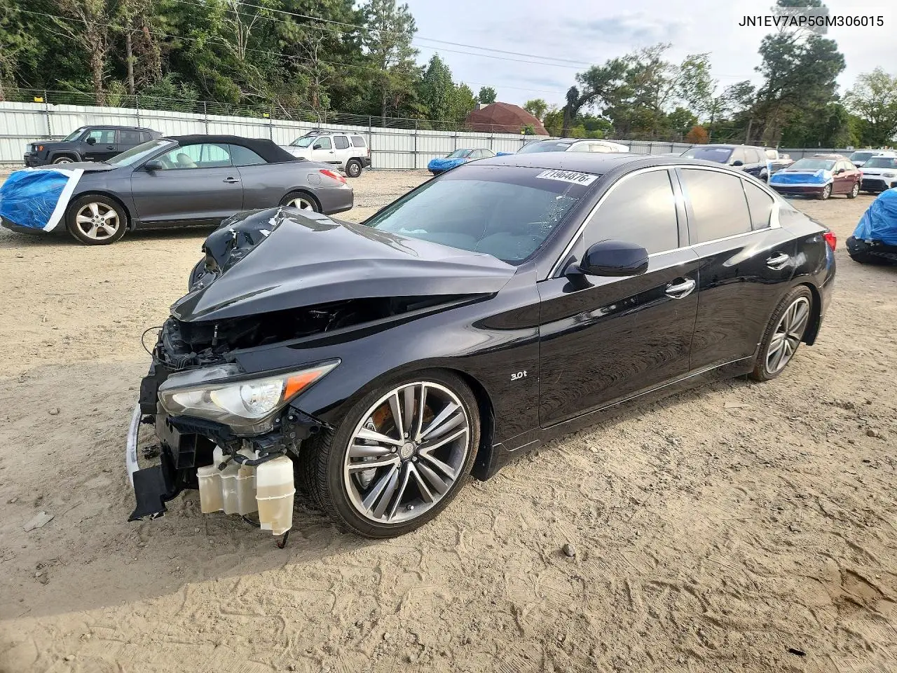 2016 Infiniti Q50 Sport VIN JN1EV7AP5GM306015 фото 1