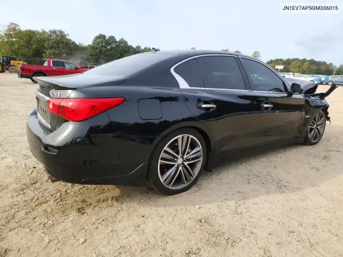 2016 Infiniti Q50 Sport VIN JN1EV7AP5GM306015 фото 3
