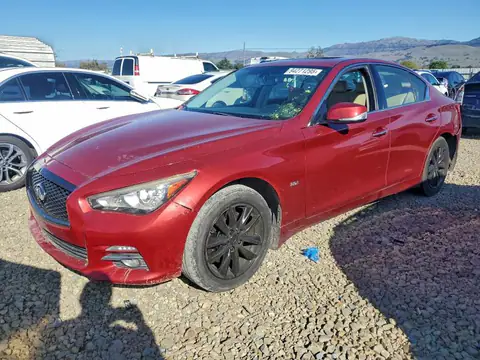 JN1CV7AP0GM203057 — 2016 Infiniti Q50, Задняя часть (Rear End), фото до ремонта
