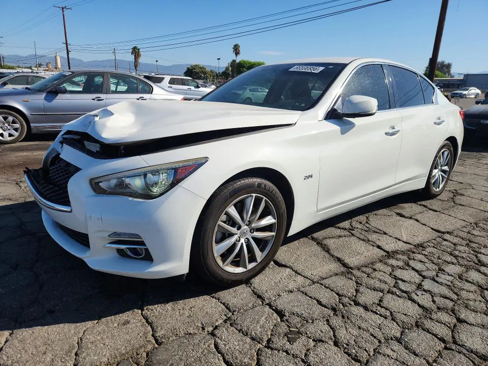 2017 Infiniti Q50 VIN JN1CV7AP0HM642163 фото 1