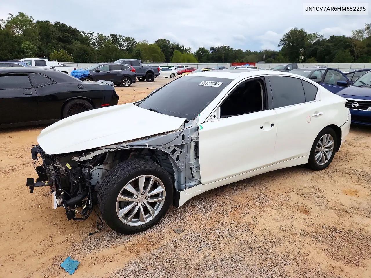 2017 Infiniti Q50 2.0T Premium VIN JN1CV7AR6HM682295 фото 1