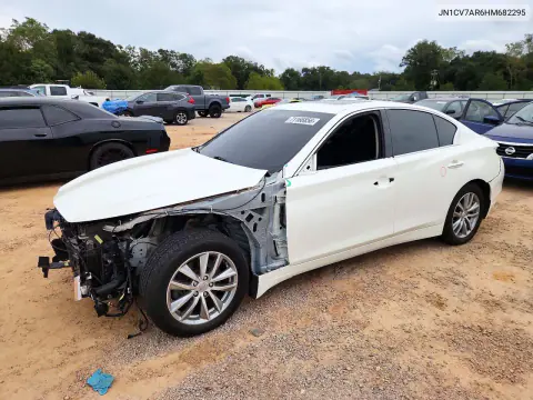2017 Infiniti Q50 2.0T Premium VIN JN1CV7AR6HM682295 фото 1