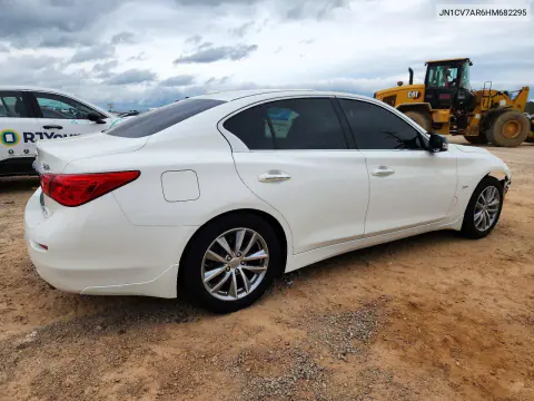 2017 Infiniti Q50 2.0T Premium VIN JN1CV7AR6HM682295 фото 3