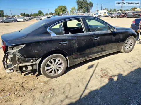2017 Infiniti Q50 2.0T VIN JN1CV7AP8HM641861 фото 3