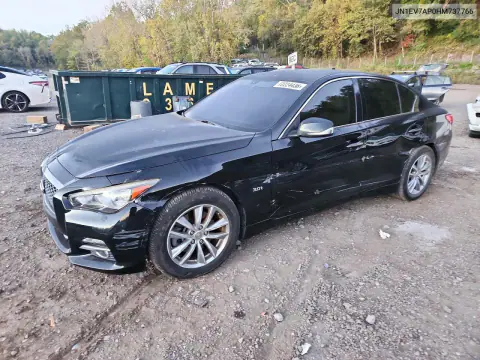2017 Infiniti Q50 3.0T Premium VIN JN1EV7AP0HM737766 фото 1