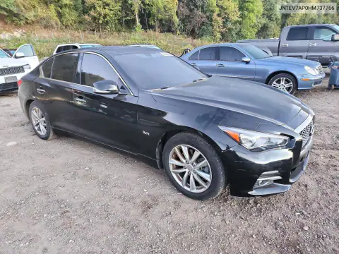 2017 Infiniti Q50 3.0T Premium VIN JN1EV7AP0HM737766 фото 4