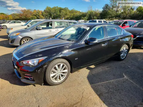 2017 Infiniti Q50 3.0T Premium VIN JN1EV7AR0HM833365 фото 1