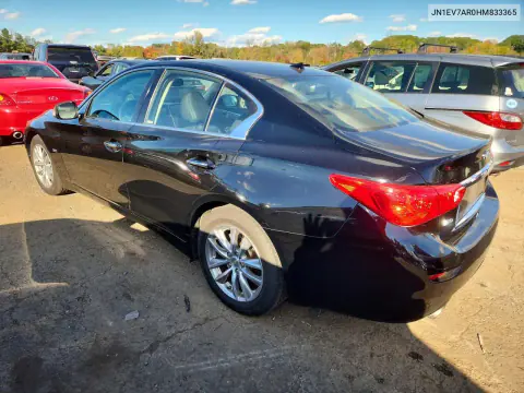 2017 Infiniti Q50 3.0T Premium VIN JN1EV7AR0HM833365 фото 2