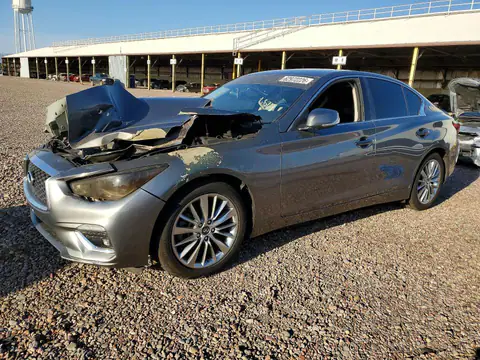 JN1EV7AP1JM362928 — 2018 Infiniti Q50, Пожар двигателя (Burn - Engine), фото до ремонта