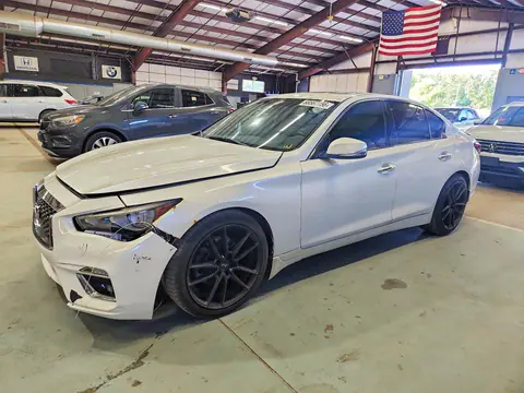 JN1EV7AP2JM362100 — 2018 Infiniti Q50, Передняя часть (Front End), фото до ремонта