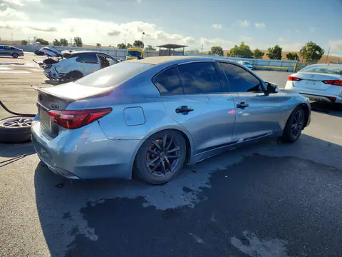 JN1EV7AP6JM366067 — 2018 Infiniti Q50, фото 3 с аукциона Copart 30.09.2026, Боковая часть