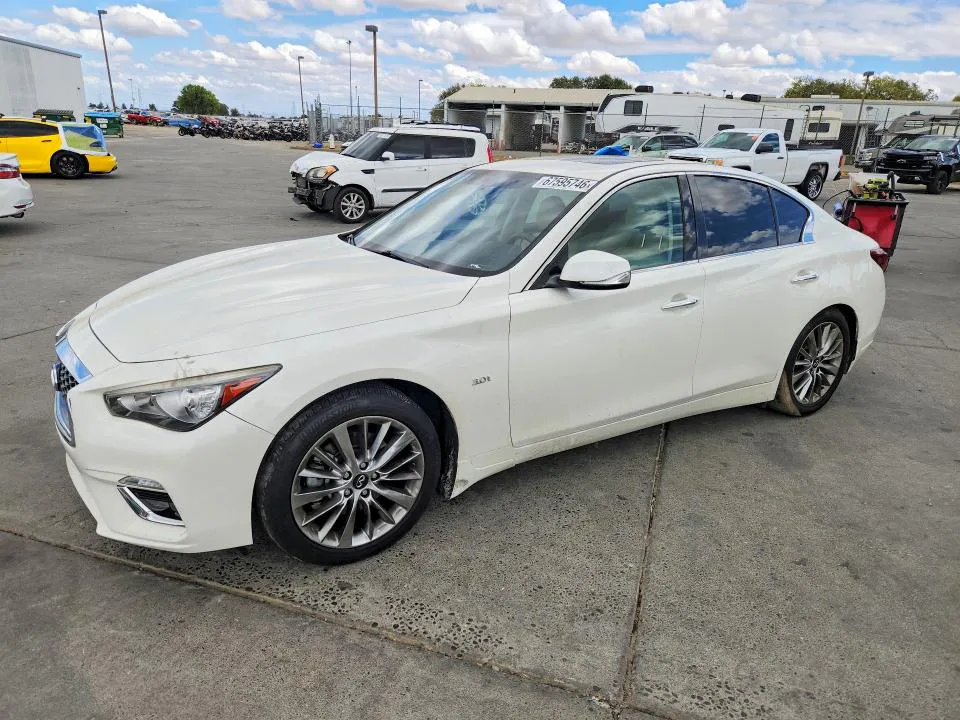 2018 Infiniti Q50 VIN JN1EV7AP8JM350338 фото 1