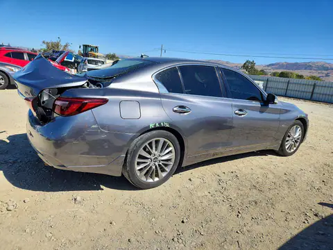 JN1CV7AP9JM241202 — 2018 Infiniti Q50, фото 3 с аукциона Copart 13.10.2026, Задняя часть