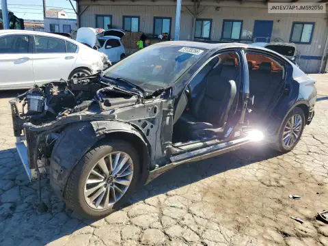 JN1EV7AP1JM592050 — 2018 Infiniti Q50, Разукомплектован, фото до ремонта