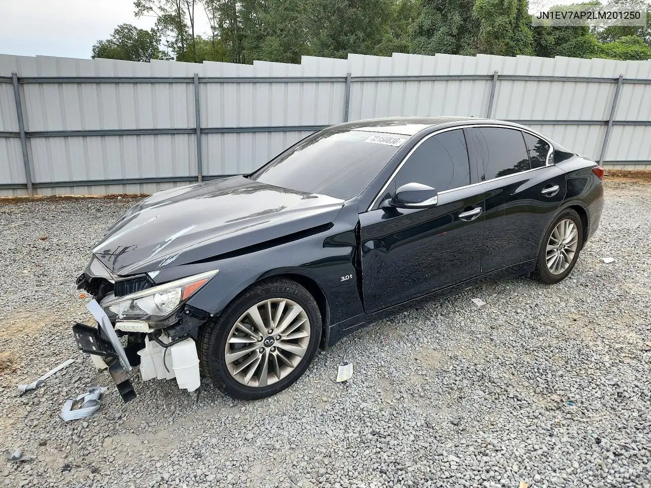 2020 Infiniti Q50 3.0T Luxe VIN JN1EV7AP2LM201250 фото 1
