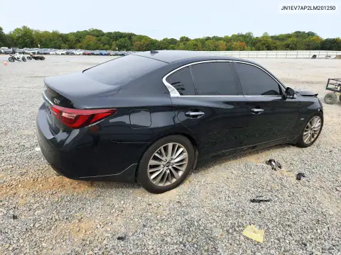 2020 Infiniti Q50 3.0T Luxe VIN JN1EV7AP2LM201250 фото 3