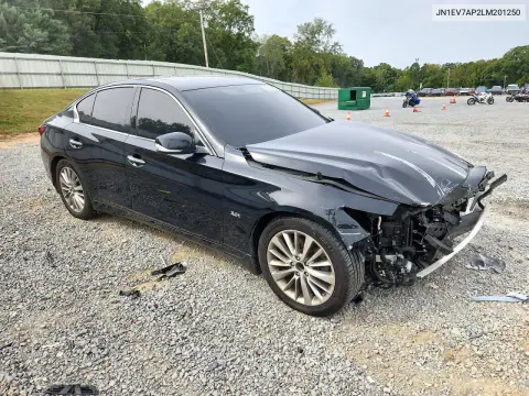 2020 Infiniti Q50 3.0T Luxe VIN JN1EV7AP2LM201250 фото 4