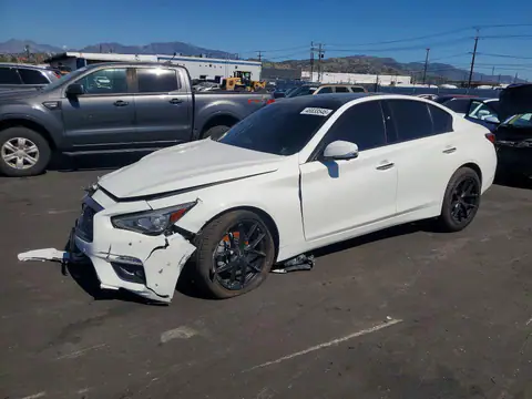 JN1EV7BR7MM755904 — 2021 Infiniti Q50, Передняя часть (Front End), фото до ремонта