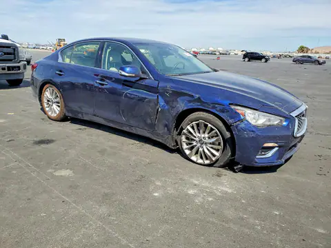 JN1EV7BPXMM705738 — 2021 Infiniti Q50, фото 4 с аукциона Copart 30.09.2026, Боковая часть