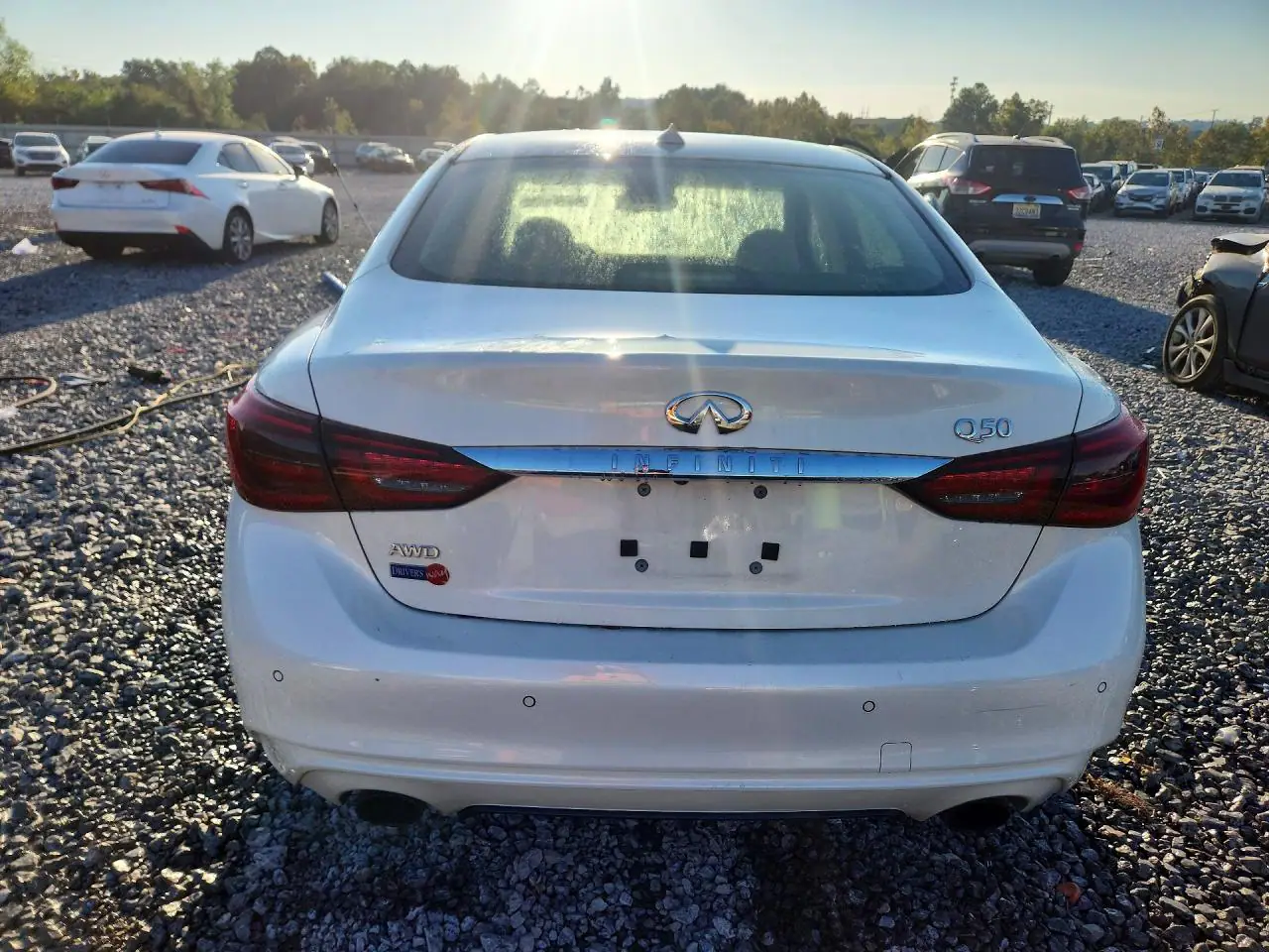 JN1EV7BR2NM340572 — 2022 Infiniti Q50, фото 6 с аукциона Copart, Сторона